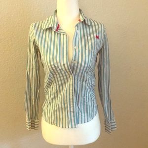 Pinstripe Longsleeves Top